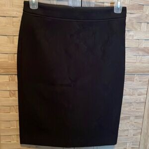 Ann Taylor polyester/rayon/spandex fully lined black pencil skirt, Never worn, 4